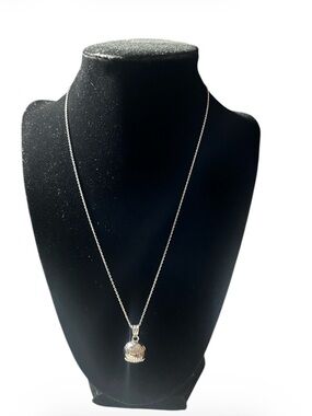 Italy Silver 20’  S925 ball pendant   Necklace - Timeless Silver Pendant